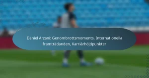 Read more about the article Daniel Arzani: Genombrottsmoments, Internationella framträdanden, Karriärhöjdpunkter