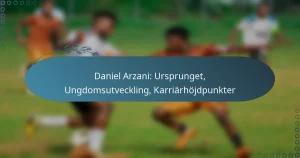 Daniel Arzani: Ursprunget, Ungdomsutveckling, Karriärhöjdpunkter