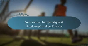 Read more about the article Dario Vidosic: Familjebakgrund, Ungdomspåverkan, Privatliv
