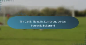 Read more about the article Tim Cahill: Tidigt liv, Karriärens början, Personlig bakgrund